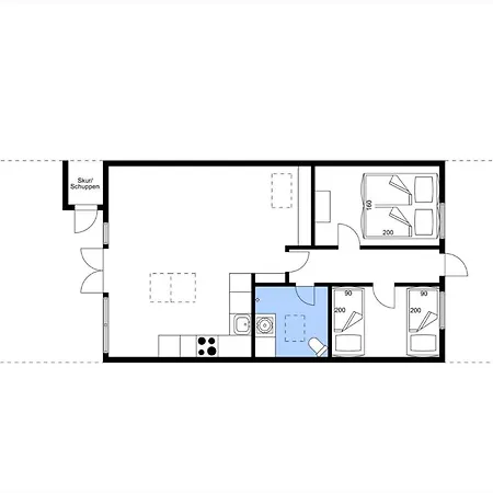 0281-romo-vestergade-3-ap-13 דירה Havneby